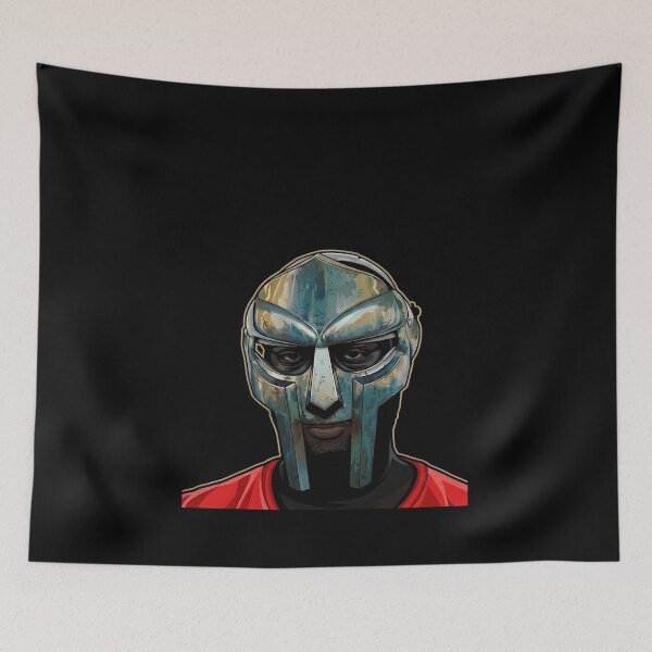 Item preview, Ilustración vectorial de Mf Doom designed and sold by Boruto1231.