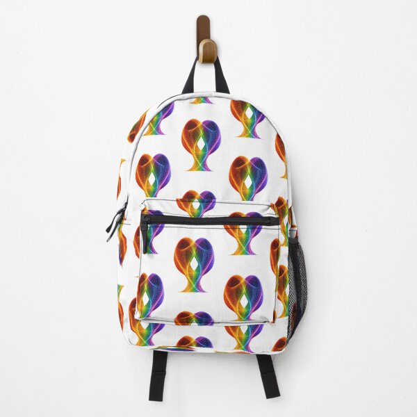 Item preview, Rainbow Parabola Light Geometry Abstract Art designed and sold by Hookesmode.