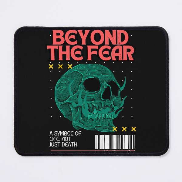 Item preview, Beyond The Fear - Vintage Skull Streetwear Design designed and sold by GoGreenlove.