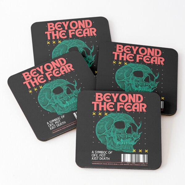 Item preview, Beyond The Fear - Vintage Skull Streetwear Design designed and sold by GoGreenlove.