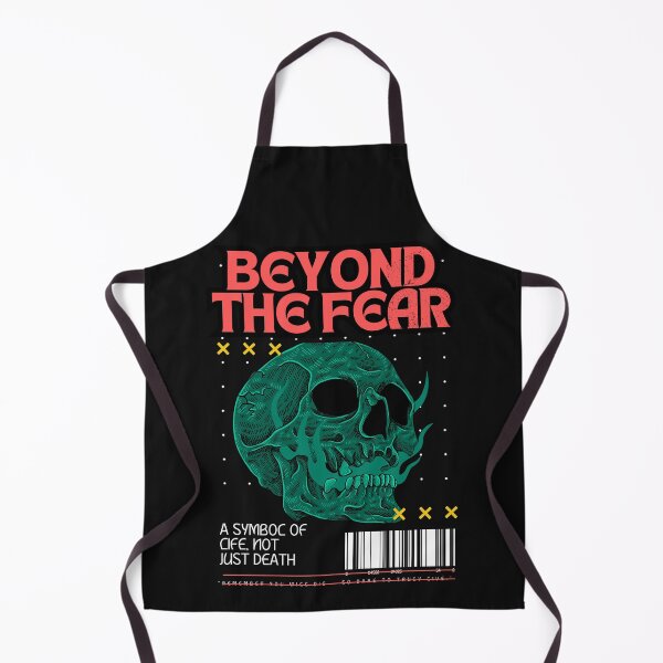 Item preview, Beyond The Fear - Vintage Skull Streetwear Design designed and sold by GoGreenlove.