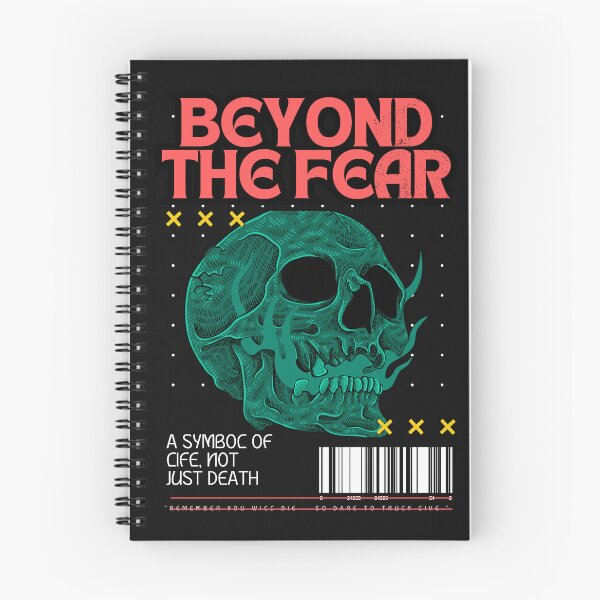 Item preview, Beyond The Fear - Vintage Skull Streetwear Design designed and sold by GoGreenlove.