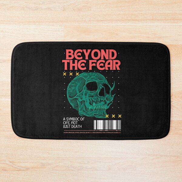 Item preview, Beyond The Fear - Vintage Skull Streetwear Design designed and sold by GoGreenlove.