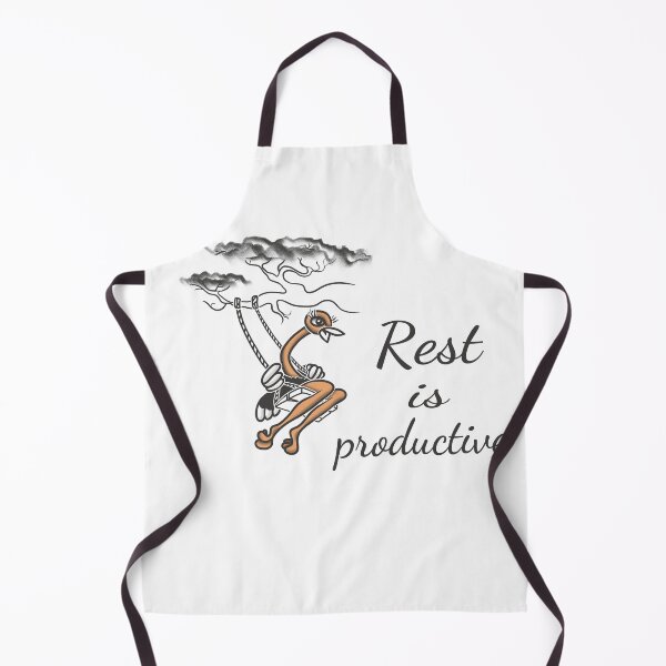 Item preview, Rest Is Productive Ostrich | Self Care Relaxing Bird Design designed and sold by Samaya-.