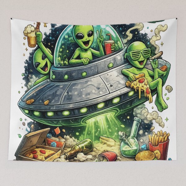 Item preview, Funny space cartoon design designed and sold by urbanshop7.