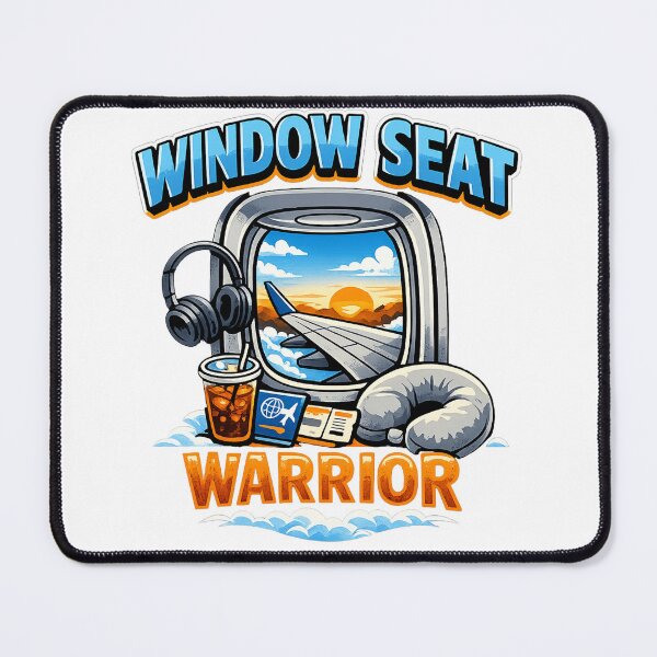 Item preview, Window Seat Warrior designed and sold by DPBTees70.