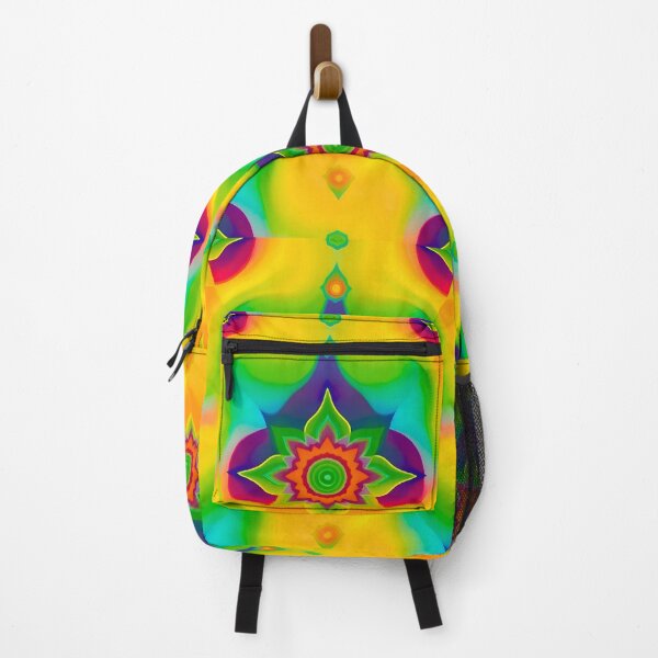 Item preview, Vibrant Kaleidoscope Fractal Symmetrical Abstract Spiritual Pattern designed and sold by Good Vibes .