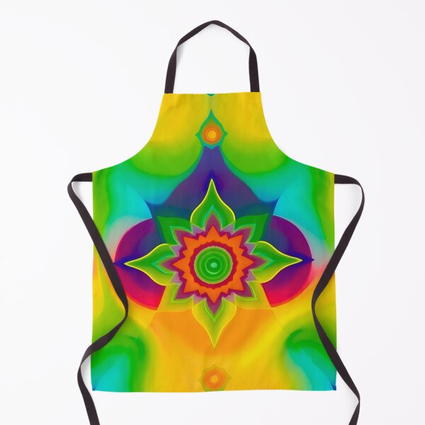 Item preview, Vibrant Kaleidoscope Fractal Symmetrical Abstract Spiritual Pattern designed and sold by Good Vibes .