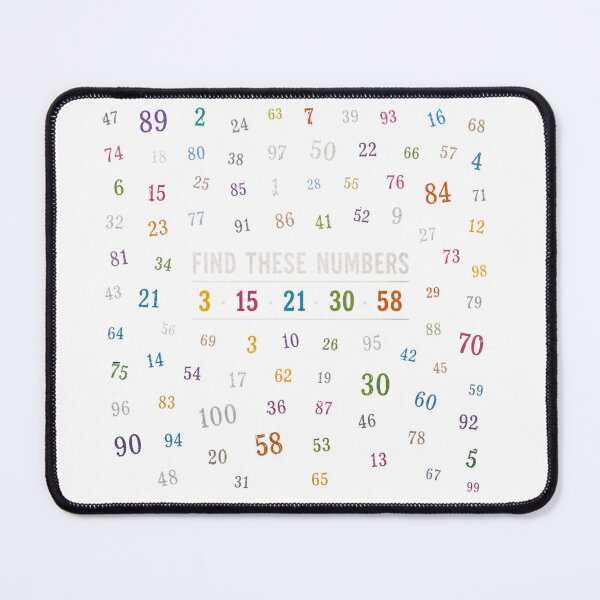 Item preview, Find These Numbers designed and sold by KaSenArt26.