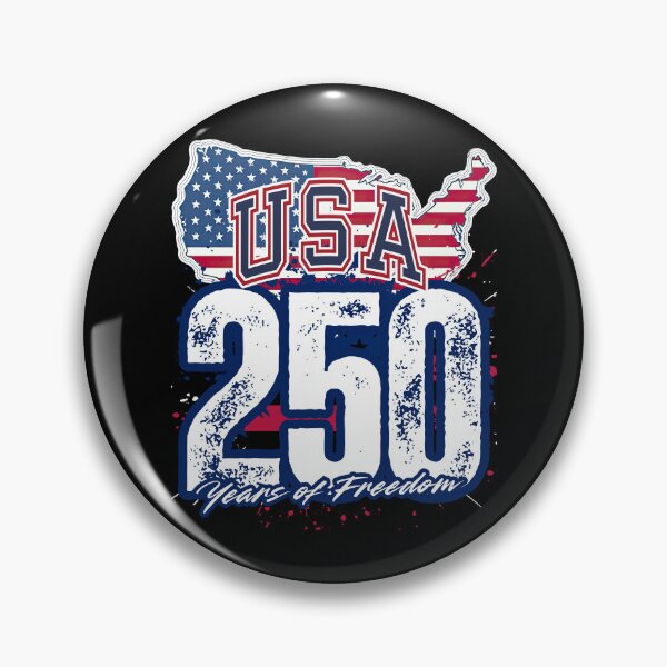 Item preview, USA 250 Years of Freedom Distressed Flag Map — Patriotic America 250 Anniversary Design designed and sold by GFamilyC.