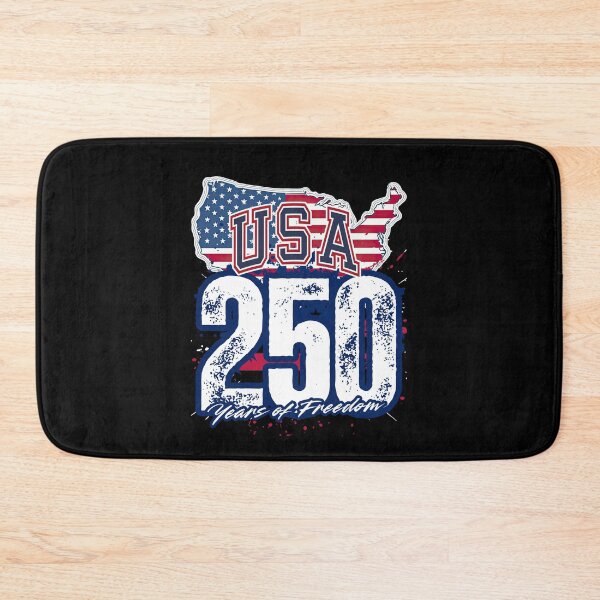 Item preview, USA 250 Years of Freedom Distressed Flag Map — Patriotic America 250 Anniversary Design designed and sold by GFamilyC.