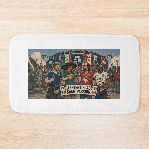 Item preview, Different Flags, Same Passion: World Cup 2026 Fans designed and sold by Global Gear.