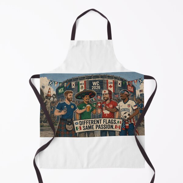 Item preview, Different Flags, Same Passion: World Cup 2026 Fans designed and sold by Global Gear.