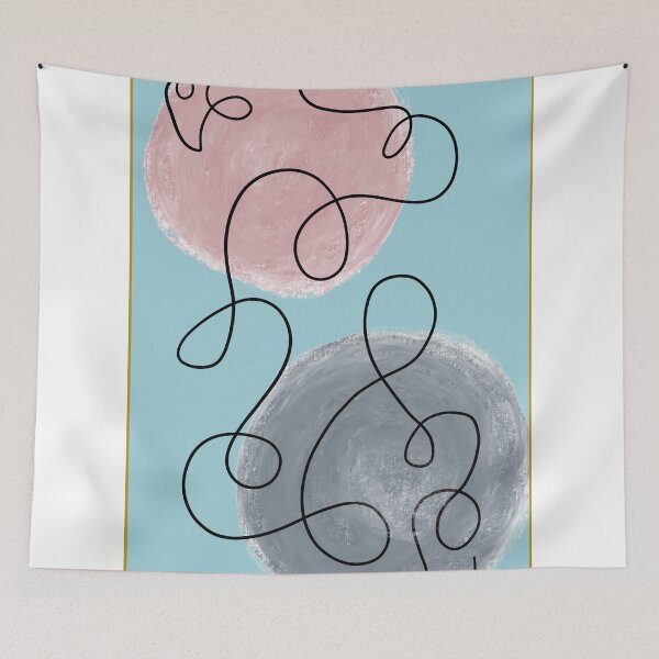 Item preview, Minimalist Abstract Continuous Line Art Poster⁠ designed and sold by Ahmed-A-Studio.