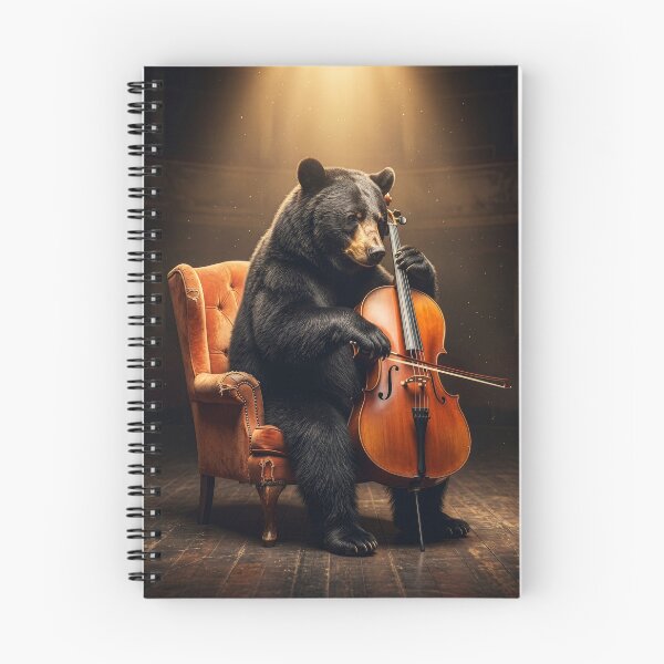 Item preview, Bear Wows Audience with Bach's Cello Suite No. 1 designed and sold by Tridentulus.