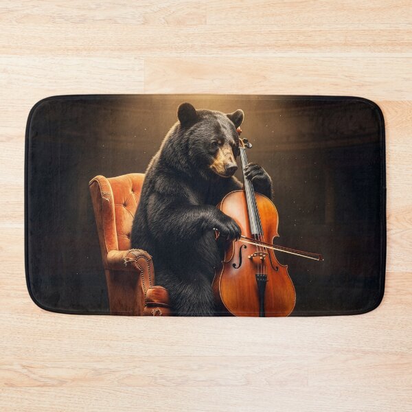 Item preview, Bear Wows Audience with Bach's Cello Suite No. 1 designed and sold by Tridentulus.