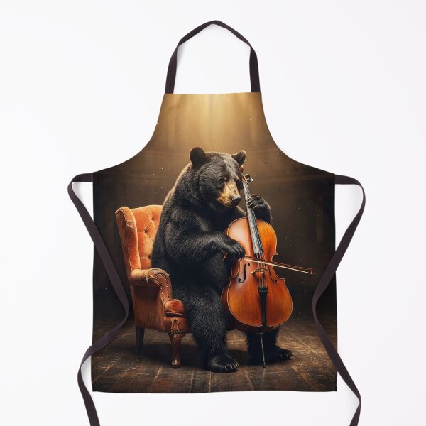 Item preview, Bear Wows Audience with Bach's Cello Suite No. 1 designed and sold by Tridentulus.