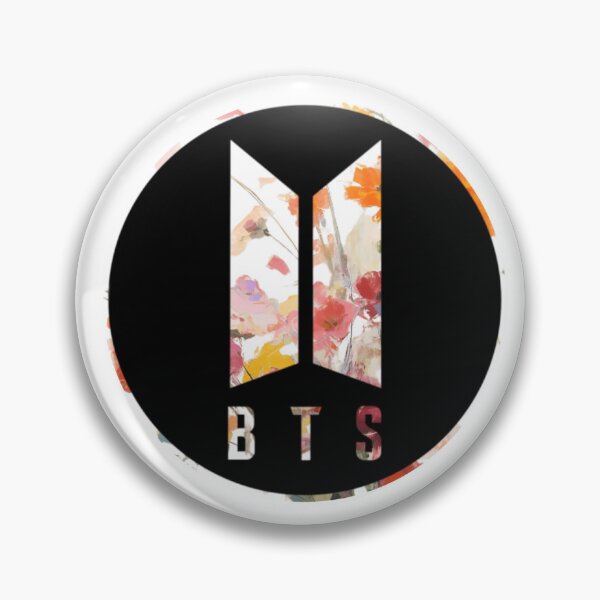 Item preview, Floral BTS Logo designed and sold by Ali107.