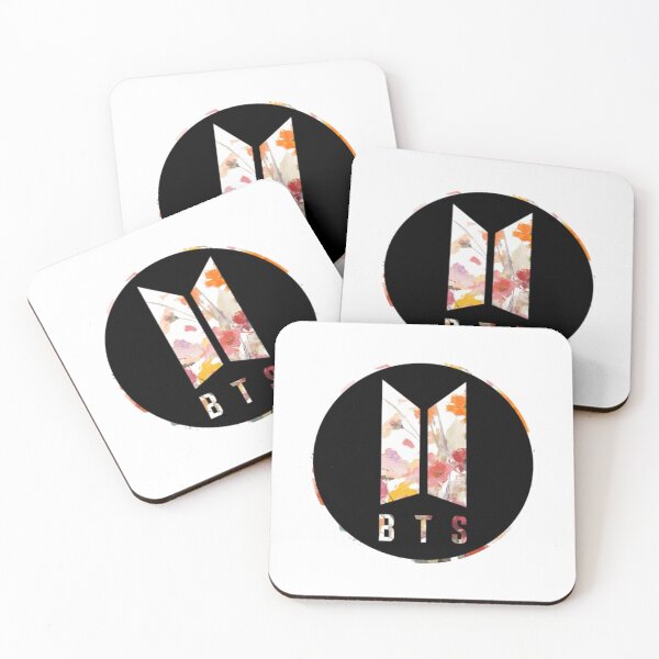 Item preview, Floral BTS Logo designed and sold by Ali107.
