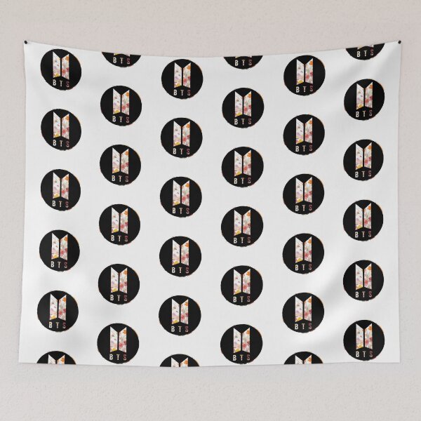 Item preview, Floral BTS Logo designed and sold by Ali107.