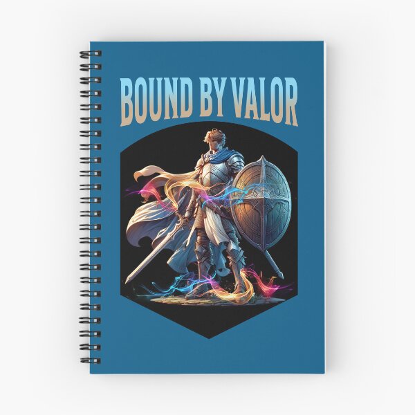Item preview, Bound by Valor Fantasy Knight Warrior – Medieval Hero Adventure Design designed and sold by Sachie's Studio.