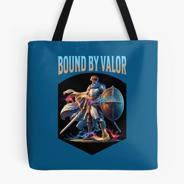 Item preview, Bound by Valor Fantasy Knight Warrior – Medieval Hero Adventure Design designed and sold by Sachie's Studio.