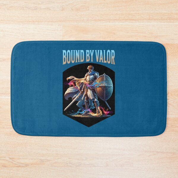 Item preview, Bound by Valor Fantasy Knight Warrior – Medieval Hero Adventure Design designed and sold by Sachie's Studio.