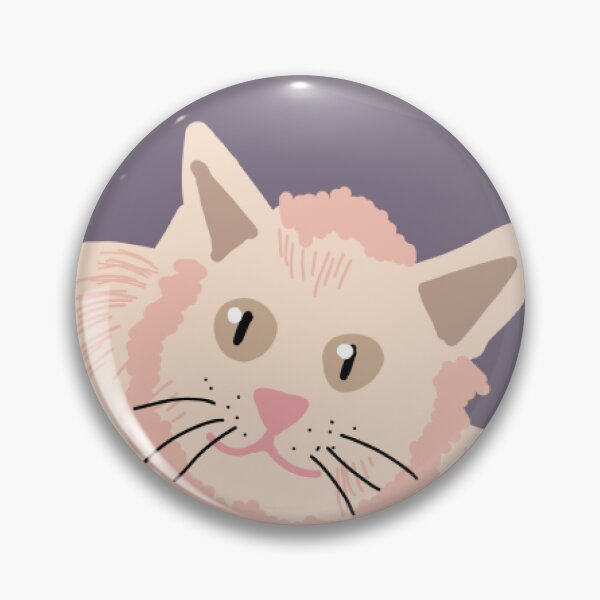 Item preview, Cute Light Pink Cat Portrait Graphic designed and sold by AlpineVortex.