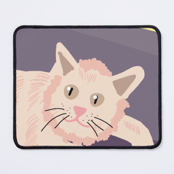 Item preview, Cute Light Pink Cat Portrait Graphic designed and sold by AlpineVortex.