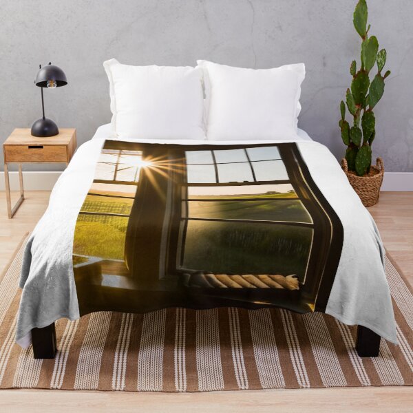 Item preview, Landscape - Window onto the Countryside, Golden Evening Light designed and sold by Reverso-Design.
