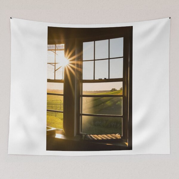 Item preview, Landscape - Window onto the Countryside, Golden Evening Light designed and sold by Reverso-Design.