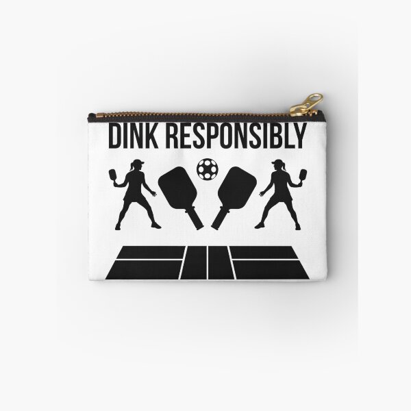 Item preview, Dink Responsibly Funny Pickleball Court Graphic designed and sold by AbeeRedB.