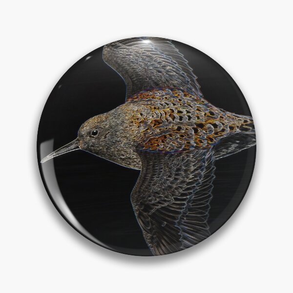 Item preview, Neon Dunlin in Flight designed and sold by tonivainio.