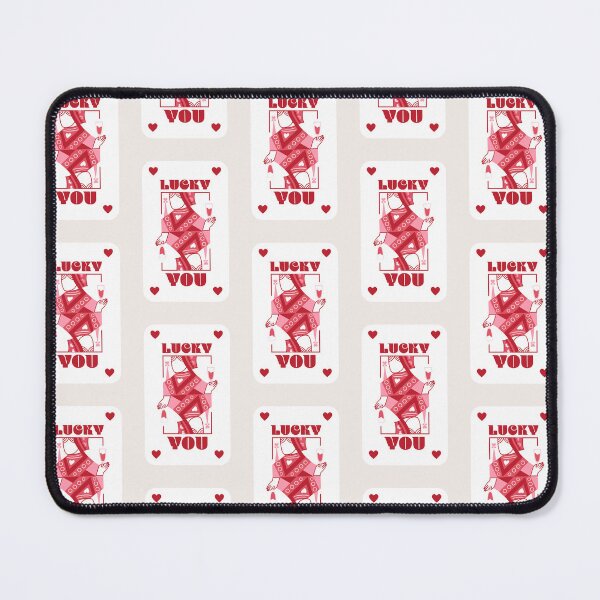 Item preview, Lucky You Queen of Hearts Retro Artwork, Red Aesthetic Decor & Clothing, Vintage-Inspired Stationery designed and sold by SpringTeaDesigns.