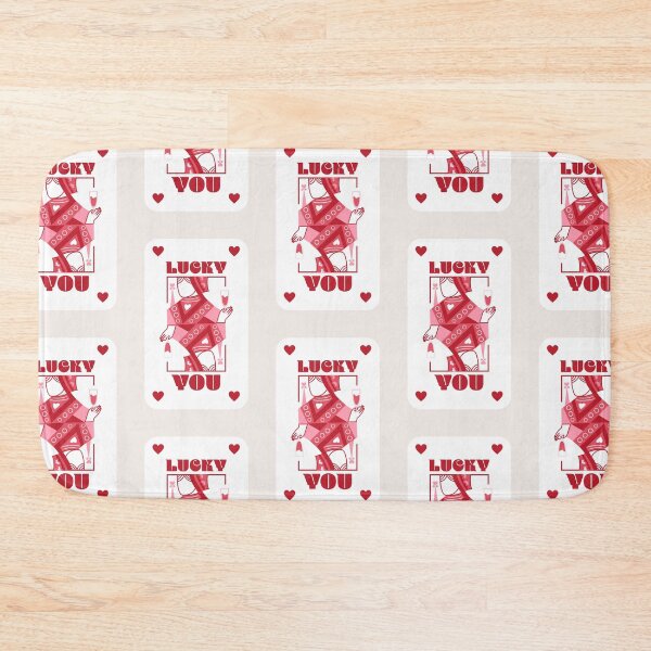 Item preview, Lucky You Queen of Hearts Retro Artwork, Red Aesthetic Decor & Clothing, Vintage-Inspired Stationery designed and sold by SpringTeaDesigns.