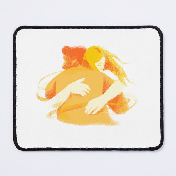 Item preview, Warm Embracing Couple Illustration designed and sold by DailyDoodlesBySumbul.