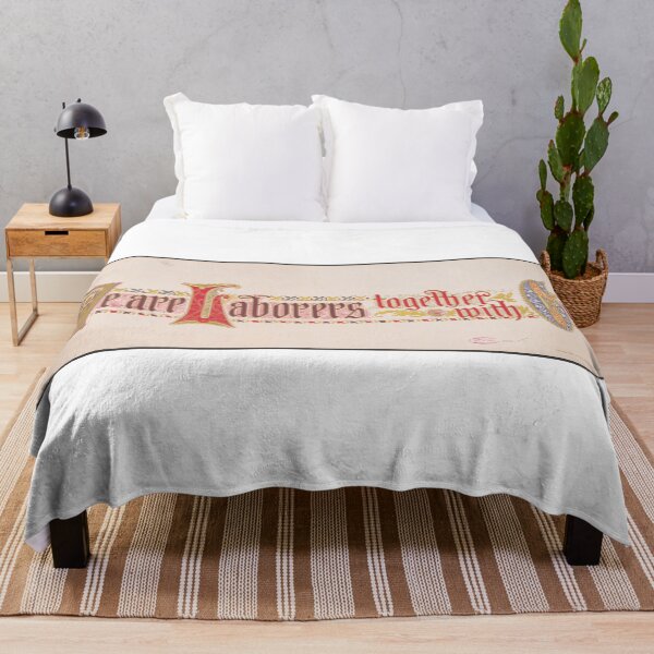 Item preview, We Are Laborers Together With God - Vintage Library of Congress Print designed and sold by Bart4jesus.
