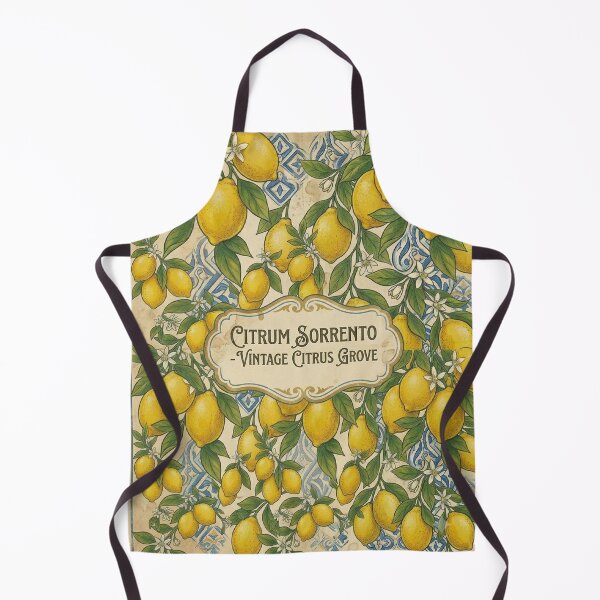 Item preview, Vintage Citrum Sorrento Lemon Citrus Grove Poster designed and sold by freackly.