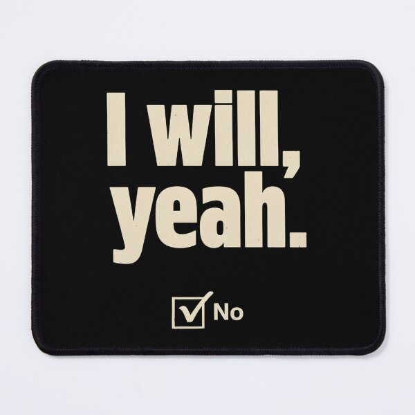 Item preview, Irish Slang - I will Yeah, No. designed and sold by REAL IRISH GIFTS.