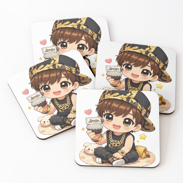 Item preview, BTS Jimin Chibi Fan Art | Cute Park Jimin K-Pop Illustration | ARMY Inspired Artwork designed and sold by Sandra2913.