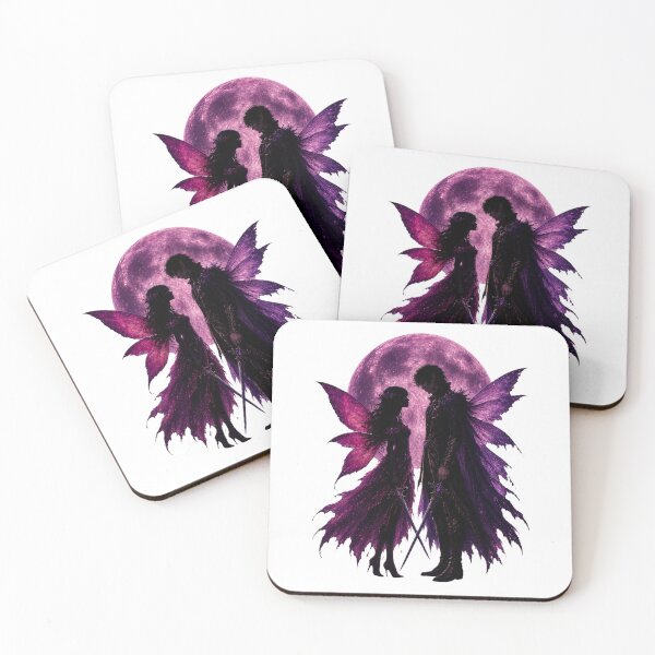 Item preview, Moonlit Fae Bond | Dark Fantasy Fairy Couple designed and sold by MysticPurpleHue.