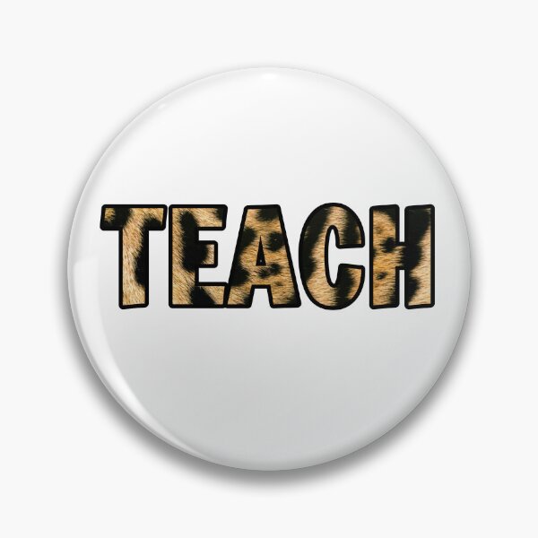 Item preview, Teacher Gift For Professor, Leopard Teach Design, Teaching, Cheetah Teacher Print designed and sold by CCKimShop.