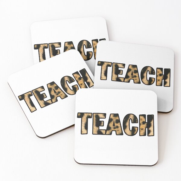 Item preview, Teacher Gift For Professor, Leopard Teach Design, Teaching, Cheetah Teacher Print designed and sold by CCKimShop.
