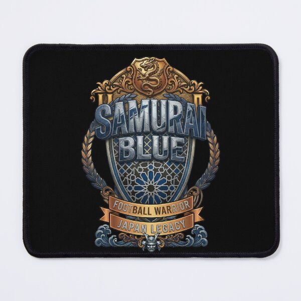 Item preview, Samurai Blue for Japanese football fans designed and sold by Tharaazu.