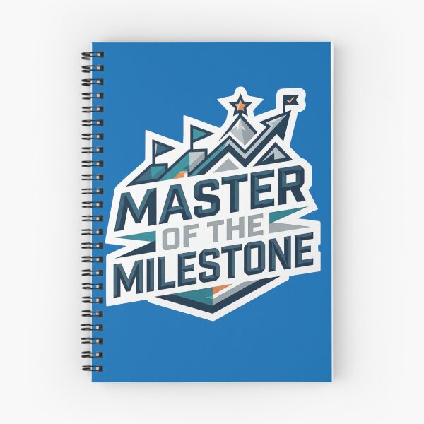 Item preview, Master of the Milestone - Project Manager Success Sticker designed and sold by Scro-Ciob-Shop.