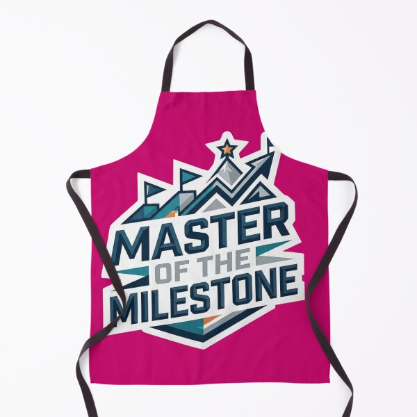 Item preview, Master of the Milestone - Project Manager Success Sticker designed and sold by Scro-Ciob-Shop.