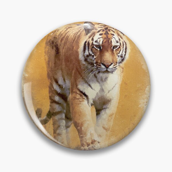 Item preview, Golden Tabby Tiger illustration  designed and sold by Helios Be. Lavsh.