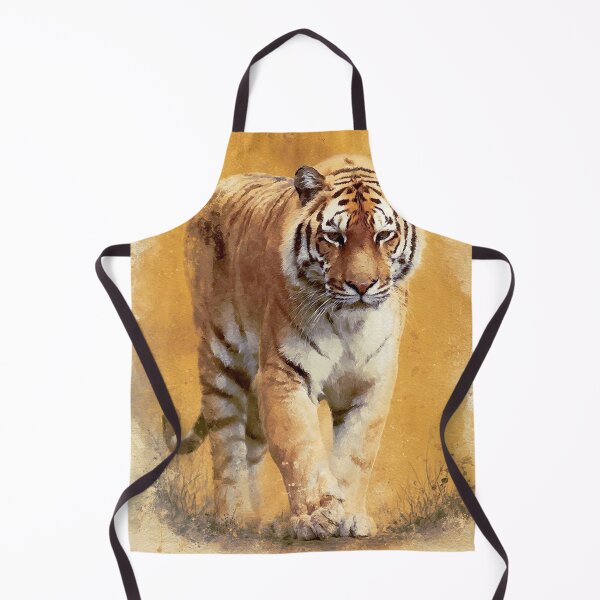 Item preview, Golden Tabby Tiger illustration designed and sold by Helios Be. Lavsh.