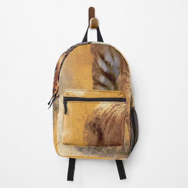 Item preview, Golden Tabby Tiger illustration designed and sold by Helios Be. Lavsh.
