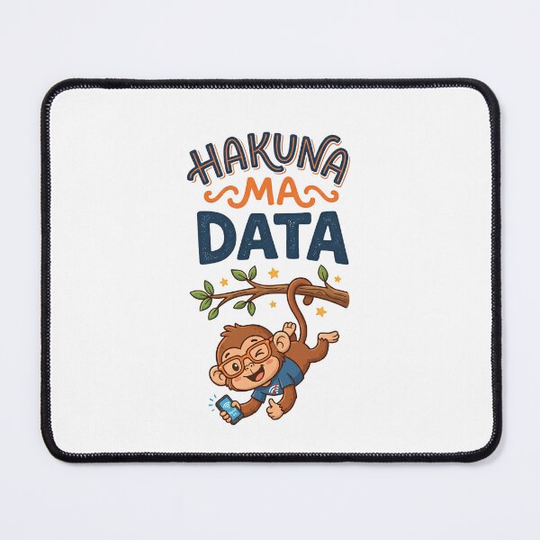 Item preview, Hakuna Ma Data – Funny Tech & Developer Pun Design designed and sold by DesignsCreative.
